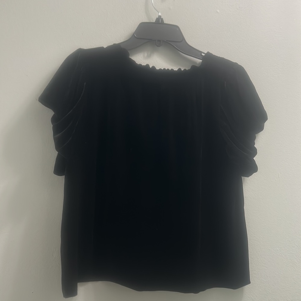 NWT FREE PEOPLE TERESE TOP IN BLACK - Picture 9 of 10